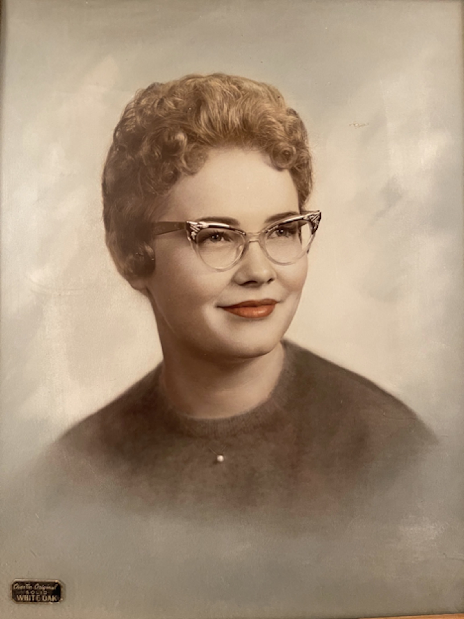 Barbara Ann Hewitt, senior year book photograph