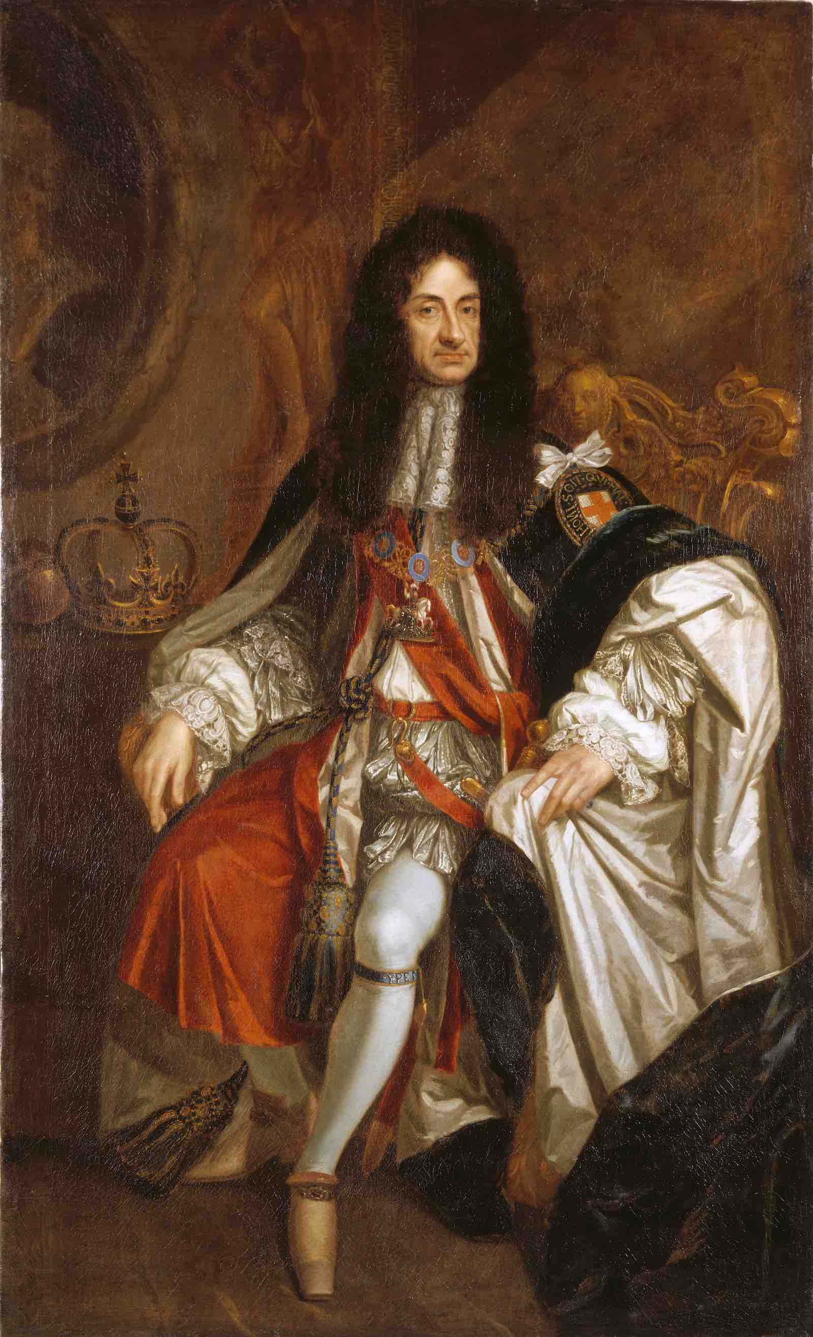 King Charles II (1630-1685) by studio of Sir Godfrey Kneller