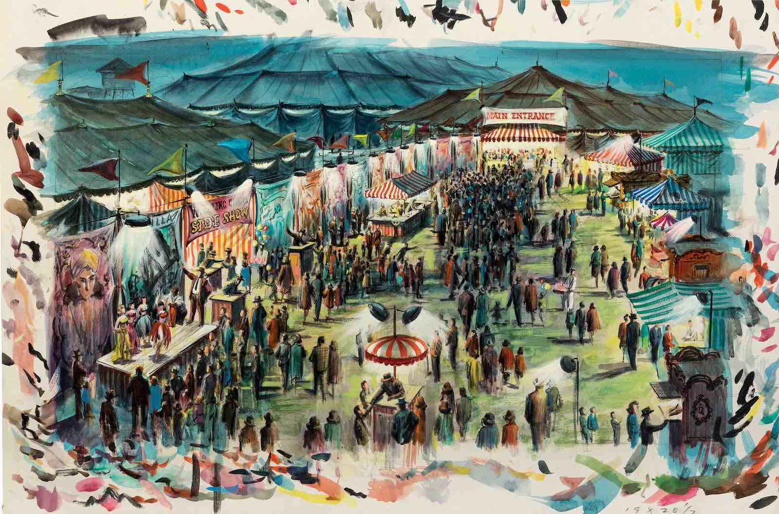 Original Concept Art from The Big Circus