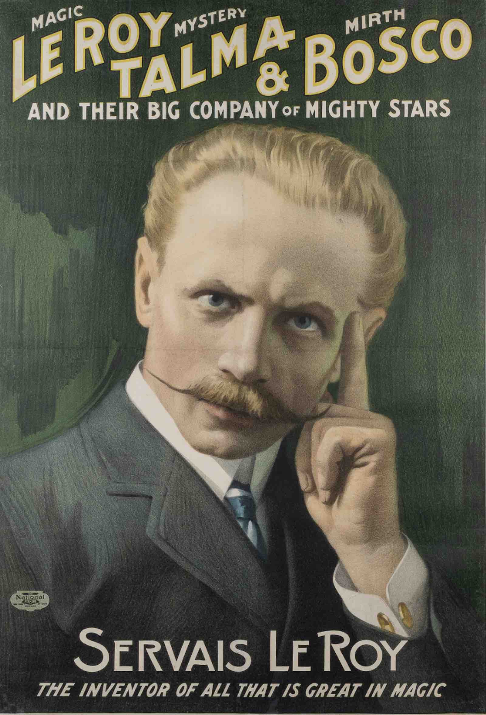 LeRoy Talma &amp; Bosco. Servais LeRoy. The Inventor of All that is Great in Magic