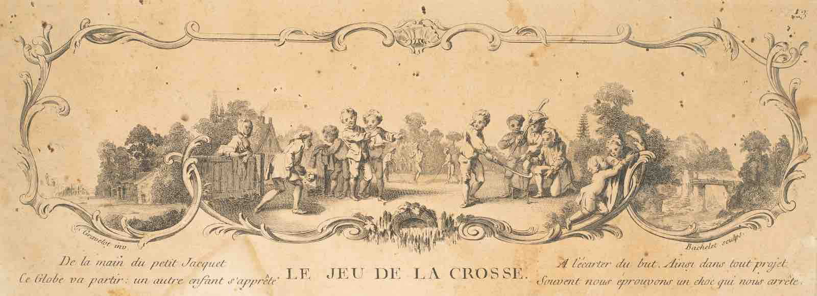 Le jeu de la crosse