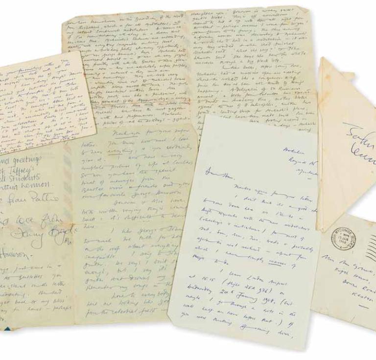 Letters from various authors.