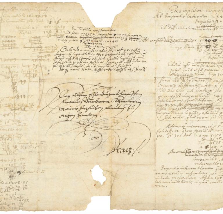 johannes kepler on movement of the planets manuscript