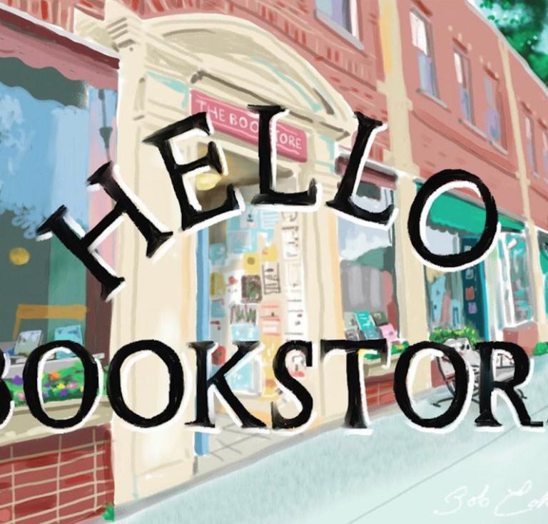 Hello Bookstore art