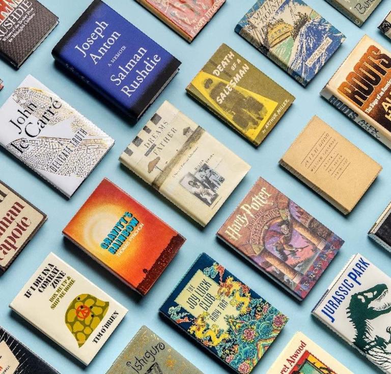 A selection of titles at the auction