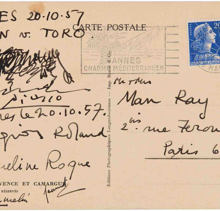 Pablo Picasso's postcard