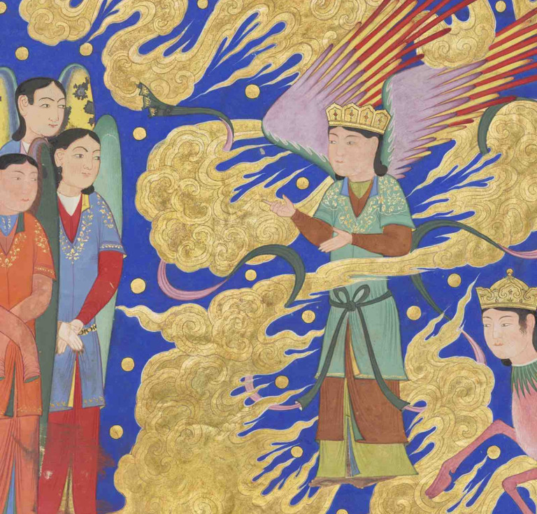 Detail from from the Timurid Manuscripts, the Nahj-Al-Faradis. Estimate £2,000,000 - £3,000,000 ($2,600,000 - $3,900,000)  