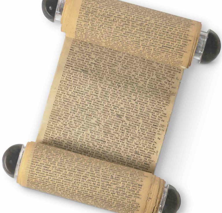 Jack Kerouac's On The Road scroll